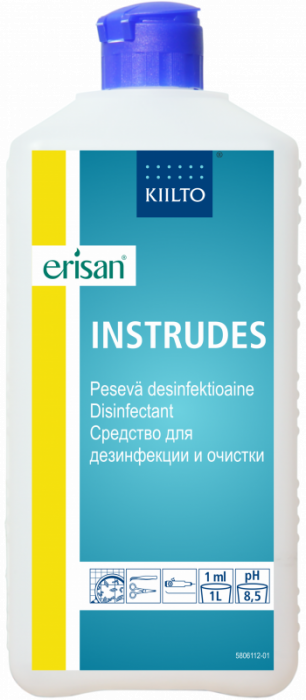 Инструдез, 1 л, квадратная фасовка Инструдез, 1 л, квадратная фасовка