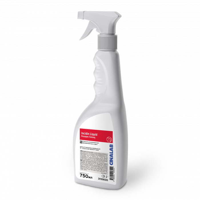 Инцидин ликвид, 12 х 750 мл, спрей