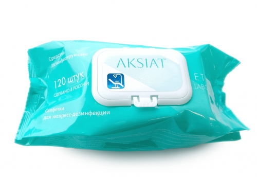 Аксиат салфетки, 120 шт., flowpack Аксиат салфетки, 120 шт., flowpack