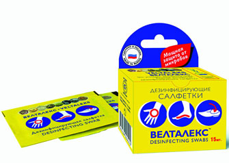 Салфетки Велталекс, 200 шт.