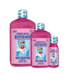 Велтосфер мыло, 1 л, жидкое мыло